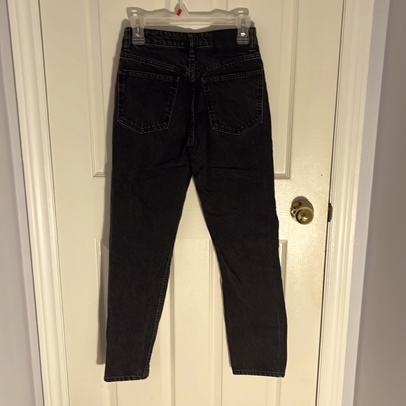 Zara Size 4 Black Mom Jeans - Picture 2 of 4